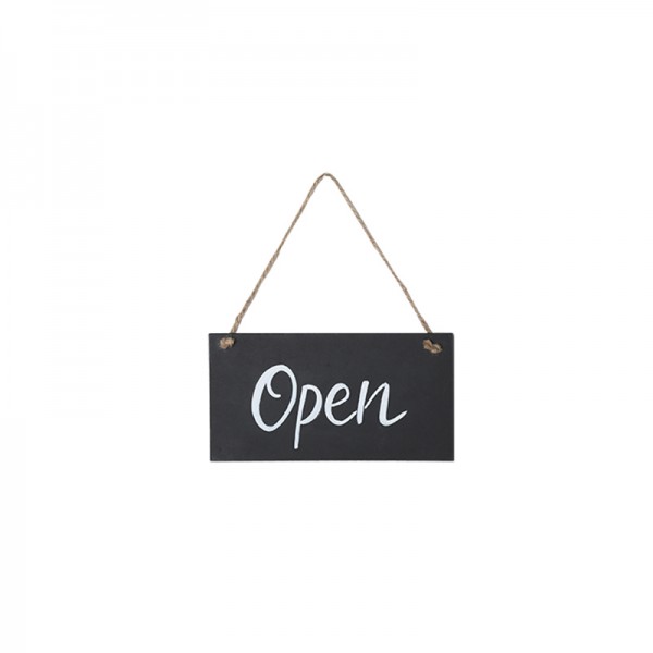 Метална табелка с надпис Open/Closed